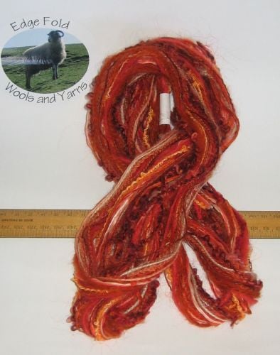 60m 20 x 3m Variety Pack Orange knitting wool yarn Craft Weaving Oddments Bundle