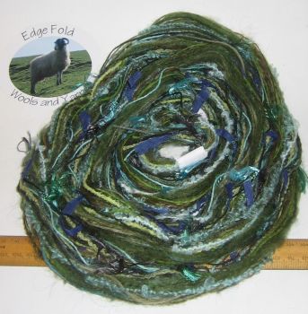 60m 20 x 3m Variety Pack Green knitting wool yarn Craft Weaving Oddments Bundle
