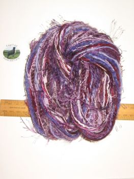 60m 20 x 3m Variety Pack Purple knitting wool yarn Craft Weaving Oddments Bundle