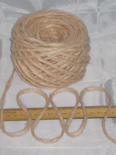 100g balls of PEACH CREAM 100% Natural Berber Rug Wool or Knitting Yarn Thick Chunky