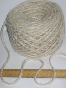 100g balls of GREY 100% Natural Berber Rug Wool or Knitting Yarn Thick Chunky