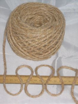 100g balls of SANDY CAMEL 100% Natural Berber Rug Wool or Knitting Yarn Thick Chunky