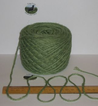 100g balls of Green 100% Pure British Sheep Wool DK double knitting yarn from Yorkshire