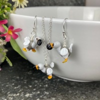 Dodo Earrings and Small Pendant Set