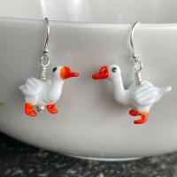 Goose Earrings