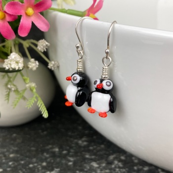 Penguin Earrings