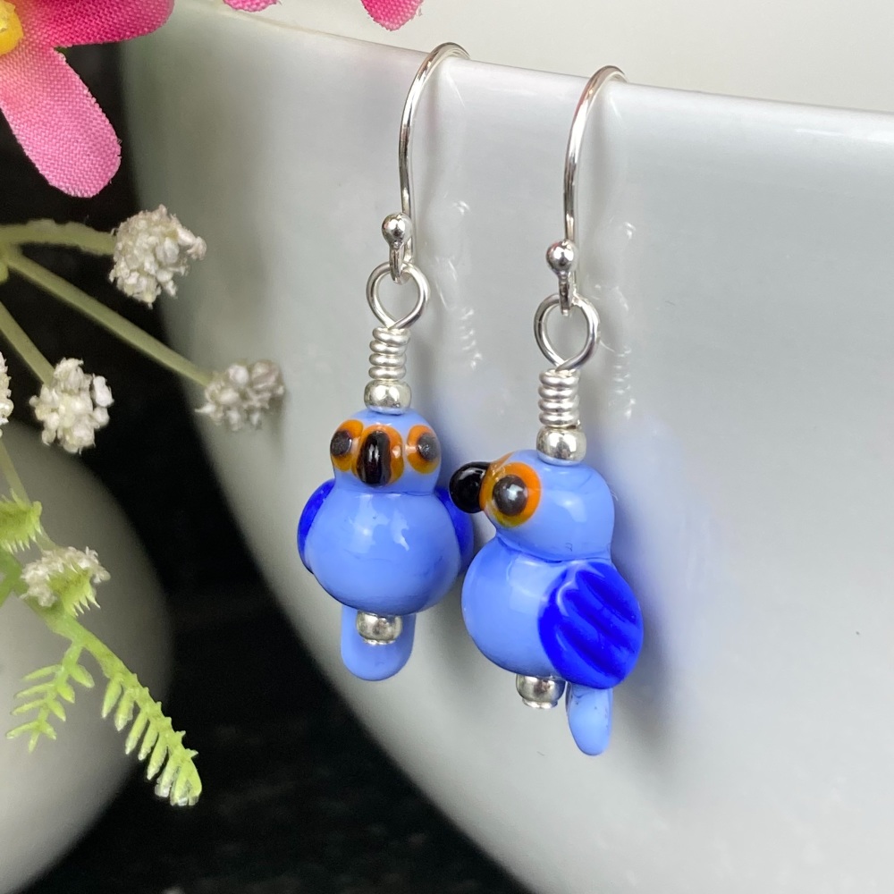 Hyacinth Macaw Earrings