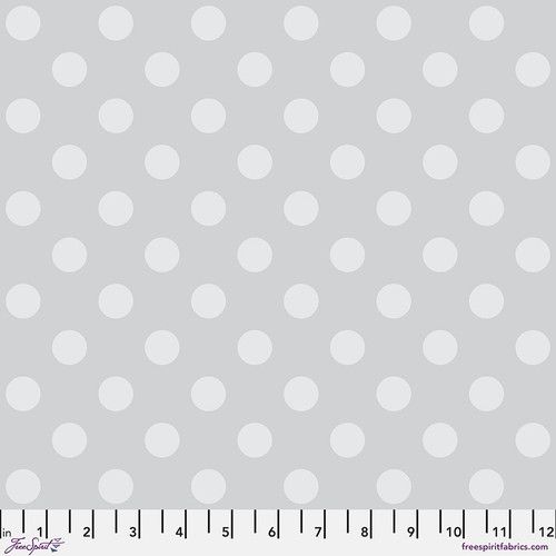Tula Pink True Colours Graywork Pom Pom - Fog