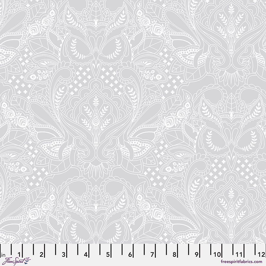 Tula Pink True Colours Ghost Owl - Whisper