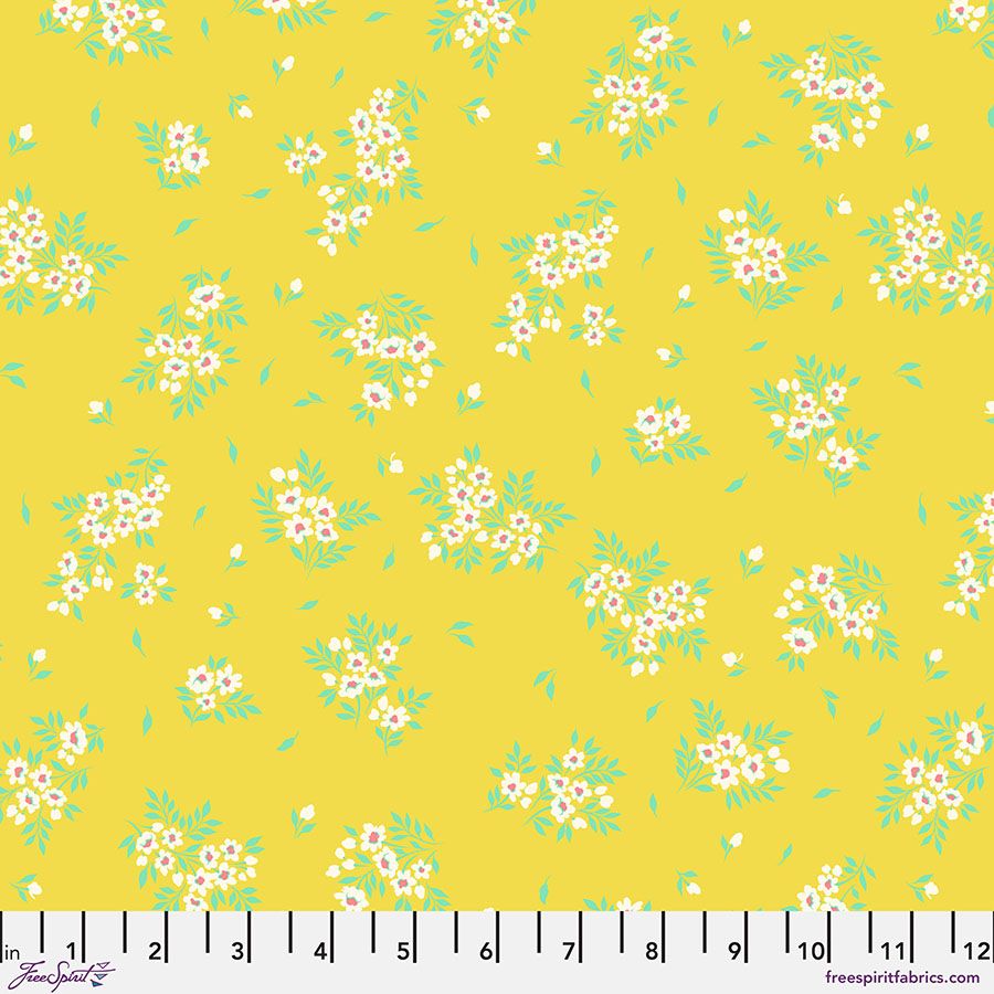 Tula Pink True Colours What a  Ditz - Buttercup