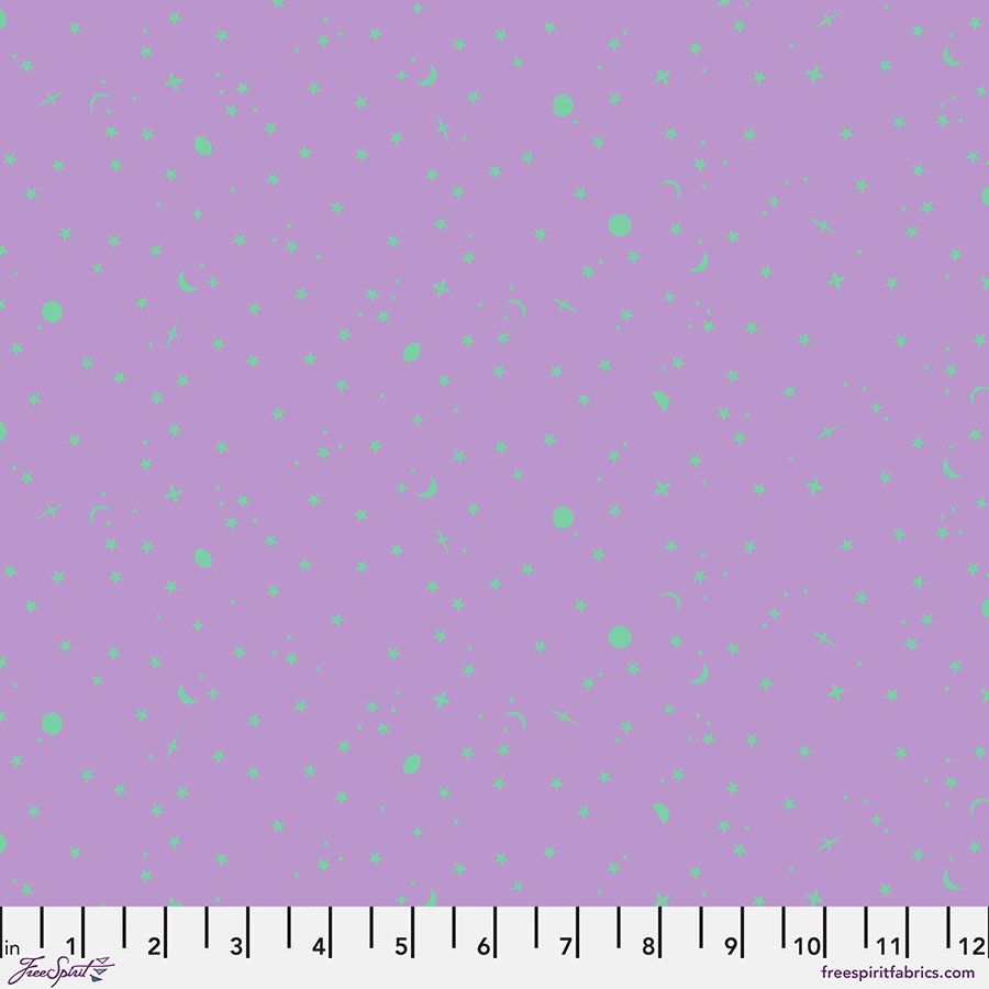 Tula Pink True Colours Space Sprinkles - Frozenberry