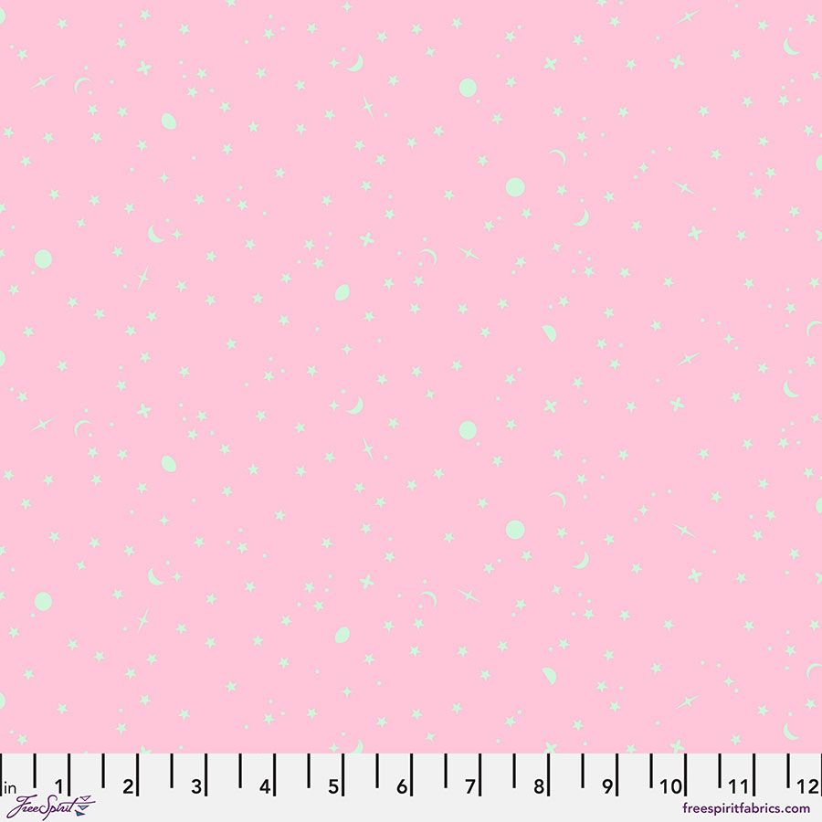 Tula Pink True Colours Space Sprinkles - Piglet