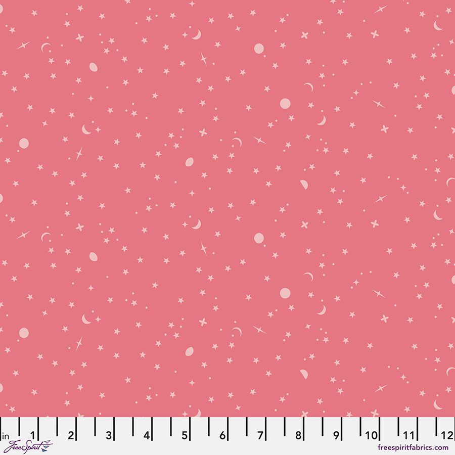Tula Pink True Colours Space Sprinkles - Sunburn