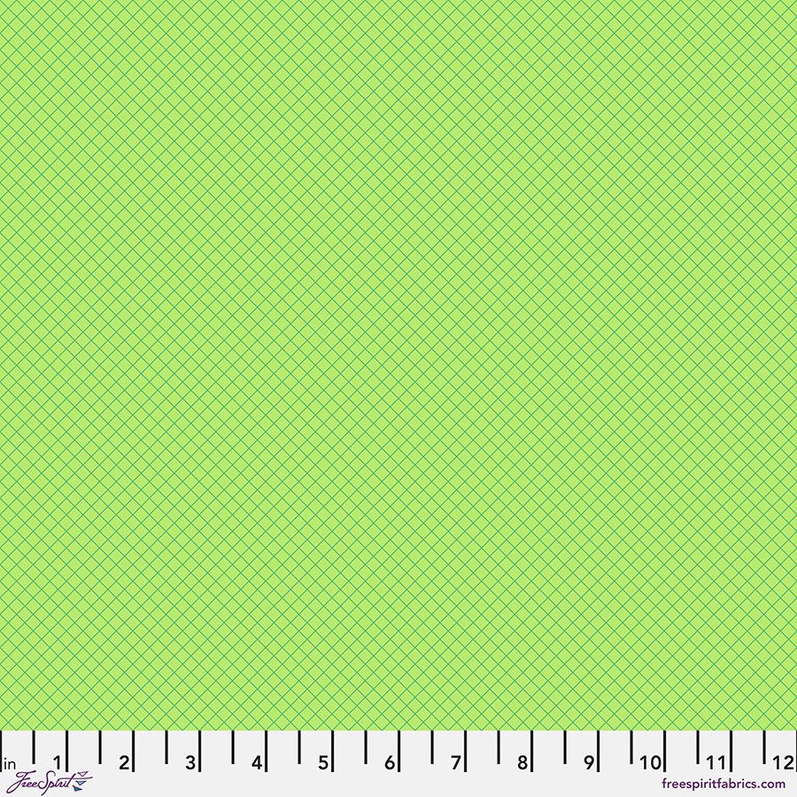 Tula Pink True Colours On the Grid - Apple