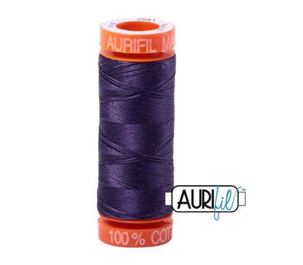 Aurifil 50wt Cotton Thread 220 yard Spool - Dusty Grape
