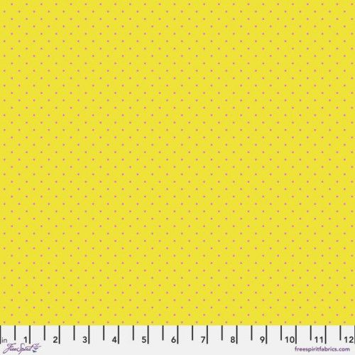 Tula Pink True Colours Tiny Dots - Flare