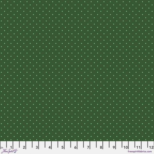Tula Pink True Colours Tiny Dots - Lilypad