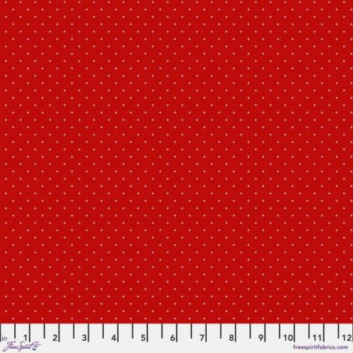 Tula Pink True Colours Tiny Dots - Watermelon