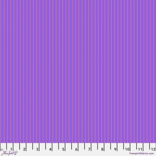 Tula Pink True Colours Tiny Stripes - Honesty