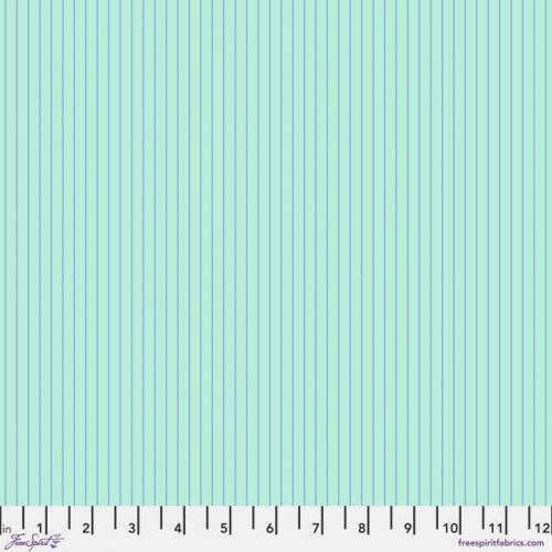 Tula Pink True Colours Tiny Stripes - Misty