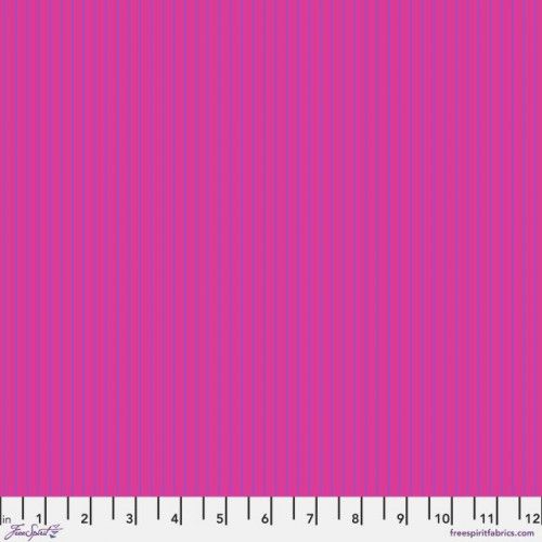 Tula Pink True Colours Tiny Stripes - Mystic