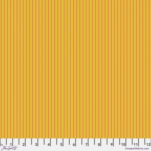Tula Pink True Colours Tiny Stripes - Sunrise