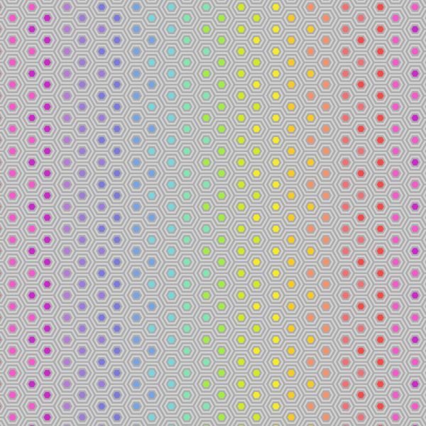 Tula Pink True Colours Hexy - Dove