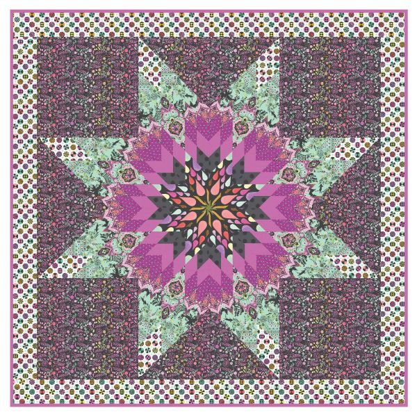 Tula Pink Prince Charming Deja Vu Charmer Quilt Kit. - PRE ORDER