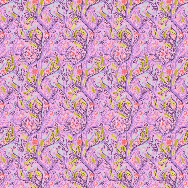Tula Pink Full Moon Forest II Branch Manager - Blossom