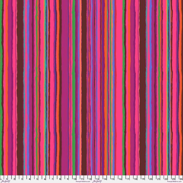 Kaffe Fassett Echo Stripe - Red