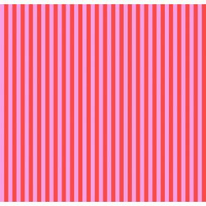Tula Pink True Colours Tent Stripe - Poppy