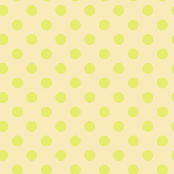Tula Pink True Colours Pom Pom Neon - Moonbeam