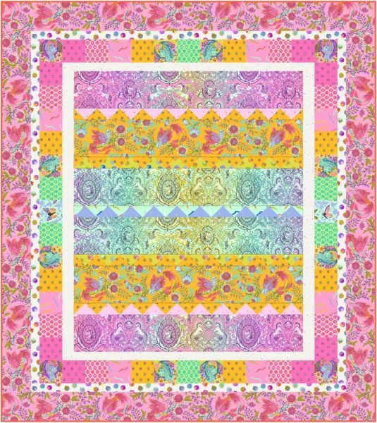 Tula Pink Legendary Simply Sweet Quilt Kit - PRE ORDER