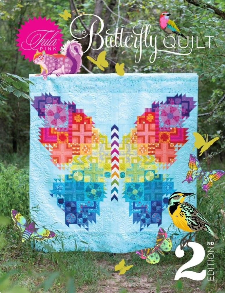 Tula Pink The Butterfly Quilt Pattern - 2nd Edition