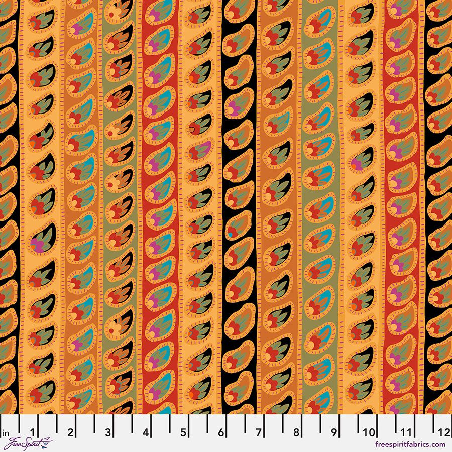 Kaffe Fassett Paisley Stripe - Antique