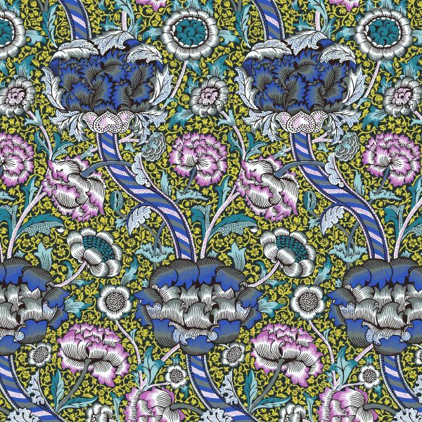 Kaffe Fassett x Morris & Co Wandle - Contrast