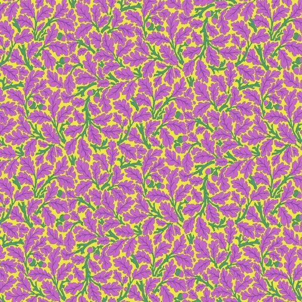 Kaffe Fassett x Morris & Co Oak - Violet