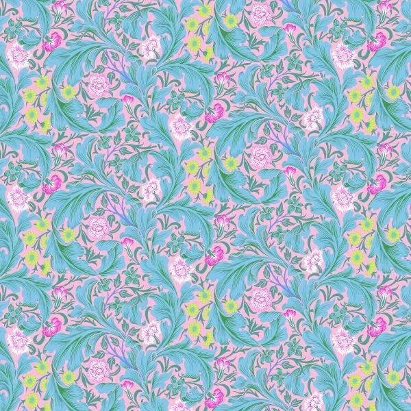 Kaffe Fassett x Morris & Co Leicester - Aqua