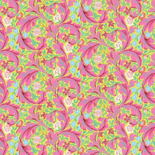 Kaffe Fassett x Morris & Co Leicester - Fuchsia