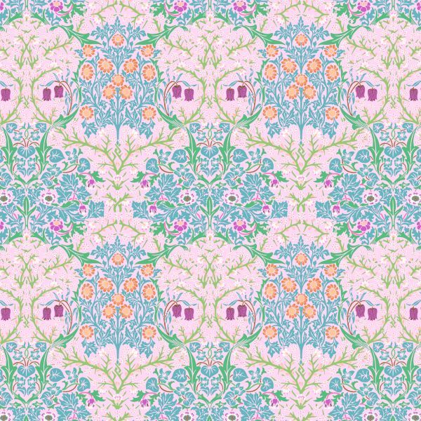 Kaffe Fassett x Morris & Co Blackthorn - Pink