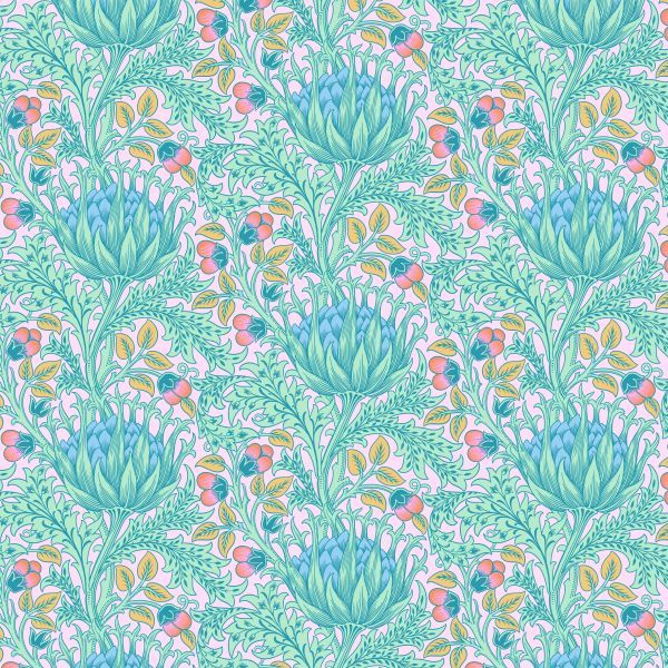 Kaffe Fassett x Morris & Co Artichoke - Lavender