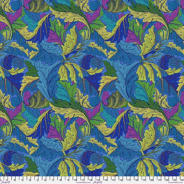 Kaffe Fassett x Morris & Co Acanthus - Cobalt