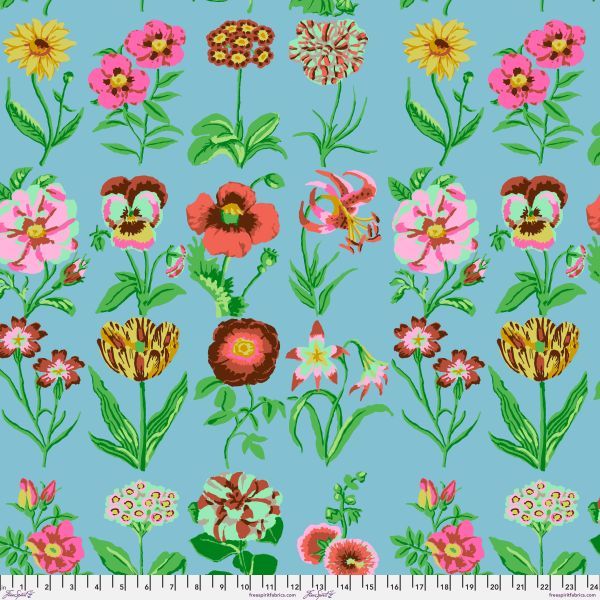 Kaffe Fassett Flower Studies - Blue