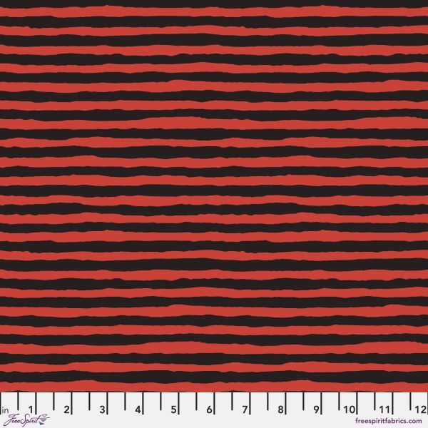 Brandon Mably Comb Stripe - Rust