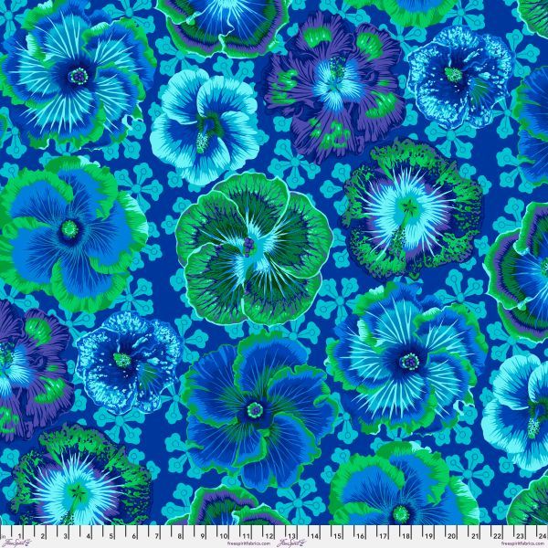 Philip Jacobs Floating Hibiscus - Blue