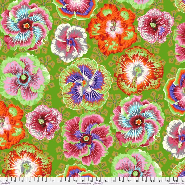 Philip Jacobs Floating Hibiscus - Green