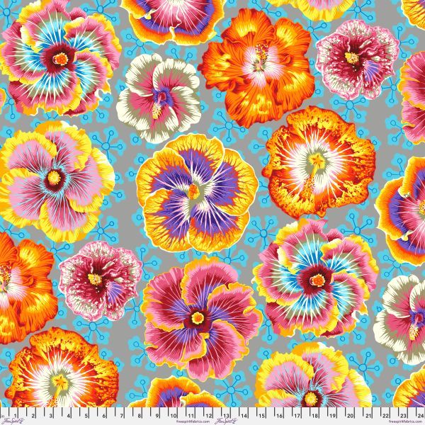 Philip Jacobs Floating Hibiscus - Grey