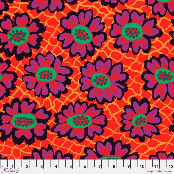 Brandon Mably Flower Net - Crimson