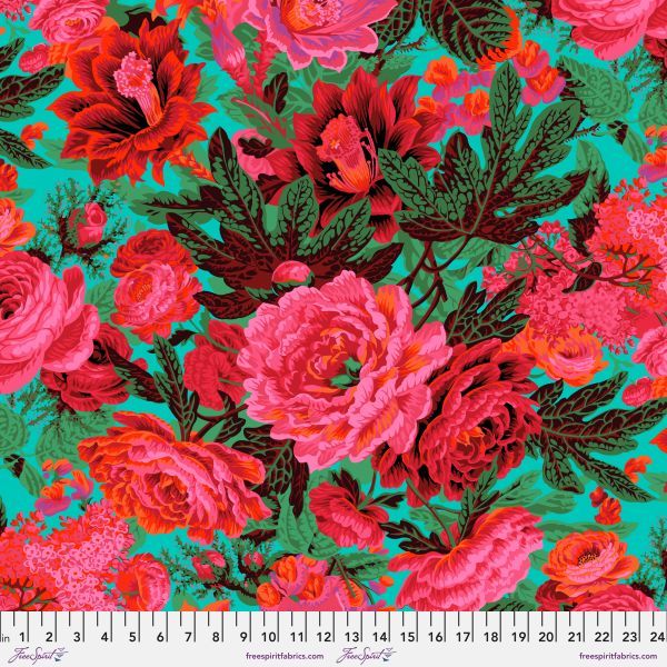Philip Jacobs Floral Burst - Maroon