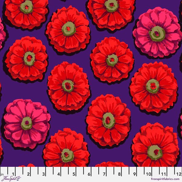 Kaffe Fassett Zinnia - Crimson